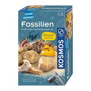 KOSMOS Ausgrabungsset Fossilien mehrfarbig
