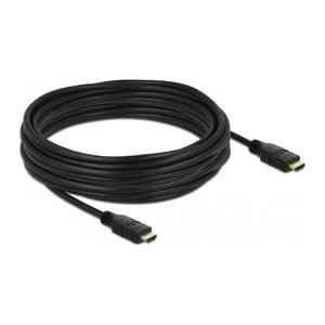 DeLOCK High Speed HDMI Ethernet Kabel 4K 60 Hz HDR 10,0 m schwarz, 1 St.