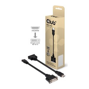 Club3D Adapter HDMI > DVI St/Bu retail