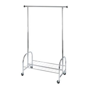 WENKO Kleiderständer Profi silber Metall 121,0 x 185,0 cm, 1 St.