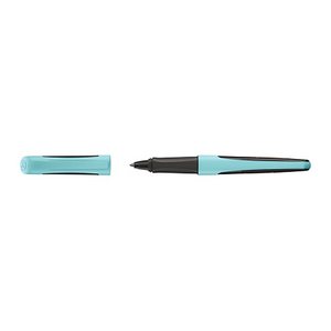 STABILO Kugelschreiber Flow hellblau/schwarz, Schreibfarbe: blau, 1 St.
