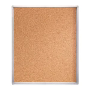 FRANKEN Schaukasten ECO silber 15x DIN A4 99,0 x 4,5 x 117,5 cm, 1 St.