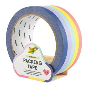 folia RAINBOW Deko-Klebeband bunt 4,8 cm x 25,0 m 1 Rollen