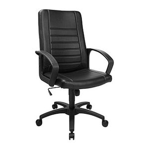 Topstar Chefsessel Premium Point 100, 7900D60 Kunstleder schwarz, Gestell schwarz