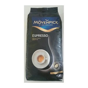 MÖVENPICK ESPRESSO Espressobohnen, Arabica- und Robustabohnen kräftig, 1 kg