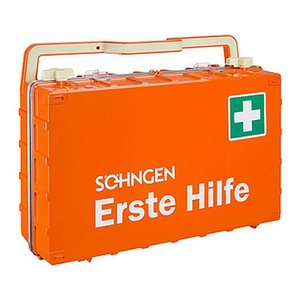 SÖHNGEN Erste-Hilfe-Koffer DYNAMIC-GLOW L Norm Plus DIN 13169 orange
