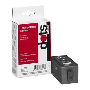 dots  schwarz Druckerpatrone kompatibel zu HP 907XL (T6M19AE)