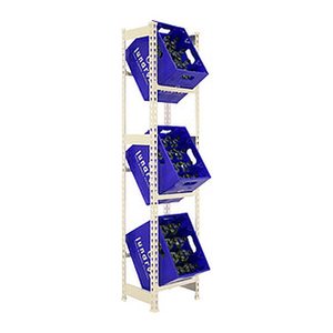 Simonrack Getränkekistenregal SIMONBOTTLE 3 8435104962541 weiß 40,0 x 30,0 x 180,0 cm