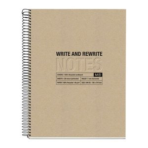 MIQUELRIUS Collegeblock Eco Desgin 4 liniert DIN A5 Innenrand, 1 St.