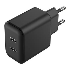 2GO Ladegerät 45W 2-Port 2x USB-C, schwarz