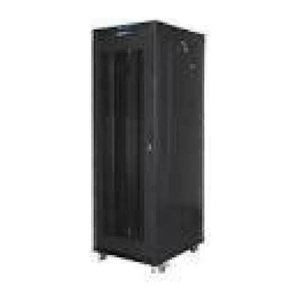 LANBERG 19" 37U 600x800 freist. LCD Glastür (FlatPack) sw (Speditionsversand)