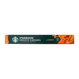 NESPRESSO STARBUCKS® Smooth Caramel Flavoured Coffee Kaffeekapseln, mild, 10 St.