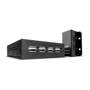 LINDY Extender USB 2.0 Cat5 Power over RJ45 4 Port 50m
