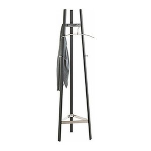HAKU Möbel Kleiderständer 52254 schwarz Metall 9 Haken 47,0 x 177,0 cm, 1 St.