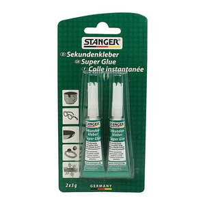 STANGER Sekundenkleber 2x 3,0 g, 2 St.