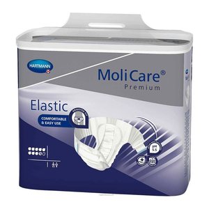 HARTMANN Inkontinenzhosen MoliCare® premium Elastic 9, XL unisex für sehr schwere Inkontinenz, 14 St.