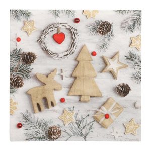 PAPSTAR Servietten Winter Potpourri 20 St.