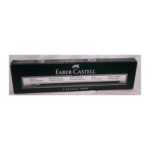 FABER-CASTELL 9000 Bleistift 4H grün, 1 St.