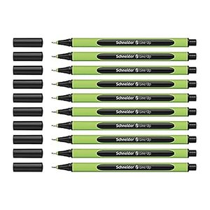 Schneider Line-Up Fineliner schwarz 0,4 mm, 10 St.