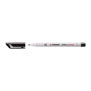 STABILO OHPen universal Folienstifte schwarz 1,0 mm non-permanent, 10 St.