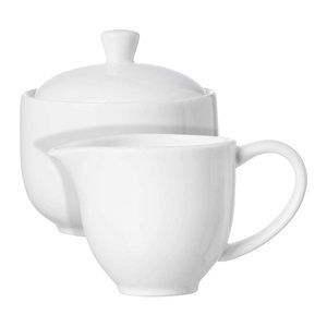 Ritzenhoff & Breker Milch- und Zucker-Set Skagen weiß, 1 Set