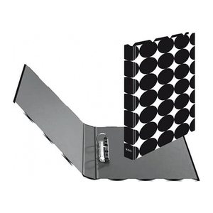 herlitz Just Black Ringbuch 2-Ringe Motiv DIN A4, 1 St.