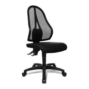 Topstar Bürostuhl Open Point P, OP100 G20 Stoff schwarz, Gestell schwarz