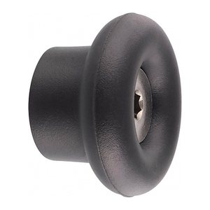 WAGNER® design yourself Garderobenhaken DOT GH 0201 mit 1 Haken schwarz, 1 St.