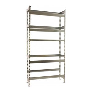 Simonrack Getränkekistenregal SIMONBOTTLE 4 8425437119545 silber 100,0 x 30,0 x 200,0 cm