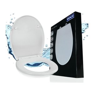 WENKO WC-Sitz mit Absenkautomatik Vorno Neo weiß, 1 St.