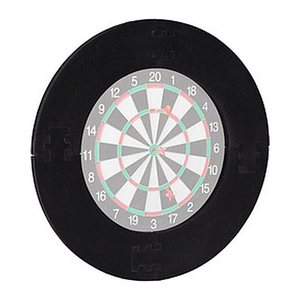 relaxdays Dartboard-Surround R7 schwarz