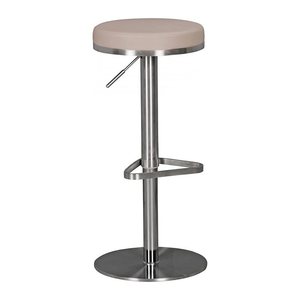WOHNLING Barhocker WL1.942 taupe Kunstleder, 1 St.