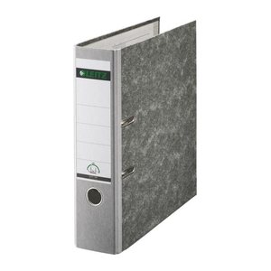LEITZ 1080 Ordner lichtgrau marmoriert Karton 8,0 cm DIN A4, 1 St.