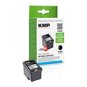 KMP H96BX schwarz Druckerpatrone kompatibel zu HP 305XL (3YM62AE)