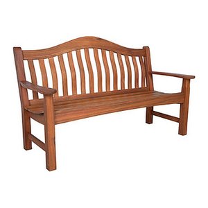 Garden Pleasure Gartenbank KINGSTON 985264 natur Holz 151,0 cm