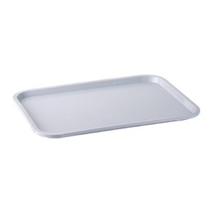APS Tabletts Fast Food grau rechteckig 53,0 x 32,5 cm, 6 St.