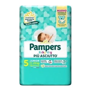 Pampers® Windeln baby-dry™ BIG ECONOMY PACK  Gr. 5 (11-16 kg) für Babys und Kleinkinder, 62 St.