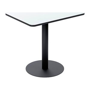 meet powered by PAPERFLOW MEZZO Bistrotisch rechteckig MDF-Platte weiß 80,0 x 60,0 x 75,0 cm, 1 St.