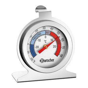 Bartscher A300 Gefrier- & Kühlschrankthermometer silber, 1 St.