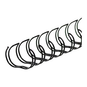 LMG Drahtbinderücken schwarz für 160 Blatt, 50 St.