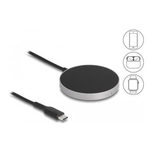 DELOCK Wireless Charger mit 5W / 7,5W / 10W / 15W Ladepad