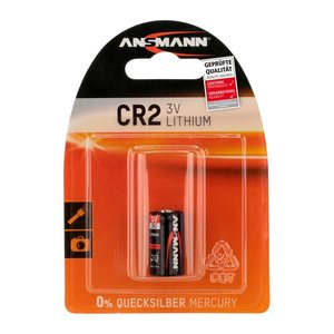 ANSMANN Batterie CR2 Lithium Fotobatterie 3,0 V, 1 St.
