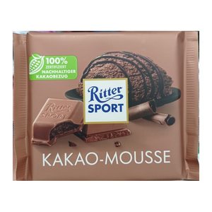 Ritter SPORT Kakao-Mousse Schokolade 100,0 g, 1 St.
