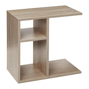 WOHNLING Beistelltisch rechteckig Spanplatte eiche 50,0 x 30,0 x 50,0 cm, 1 St.