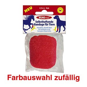 WUNDmed® Selbsthaftende Bandagen  Tiere 04-026 bunt 5,0 cm x 4,5 m, 1 St.