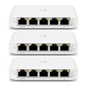 Ubiquiti UniFi Switch USW-Flex-Mini 3er-Pack ohne Netzteil