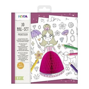 HEYDA 3D Prinzessin Malset farbsortiert, 1 St.