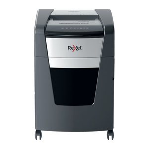 Rexel XP512+ Aktenvernichter mit Partikelschnitt P-5, 2 x 15 mm, bis 12 Blatt, grau