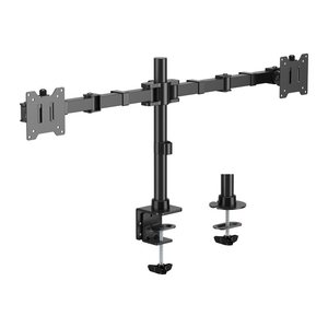 Equip Tischhalterung 17"-35"/2TFT 360° H.Leist. 20Kg schwarz