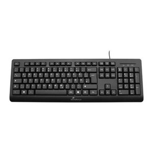 MediaRange Tastatur USB 2.0 kabelgebunden QWERTZ GR schwarz